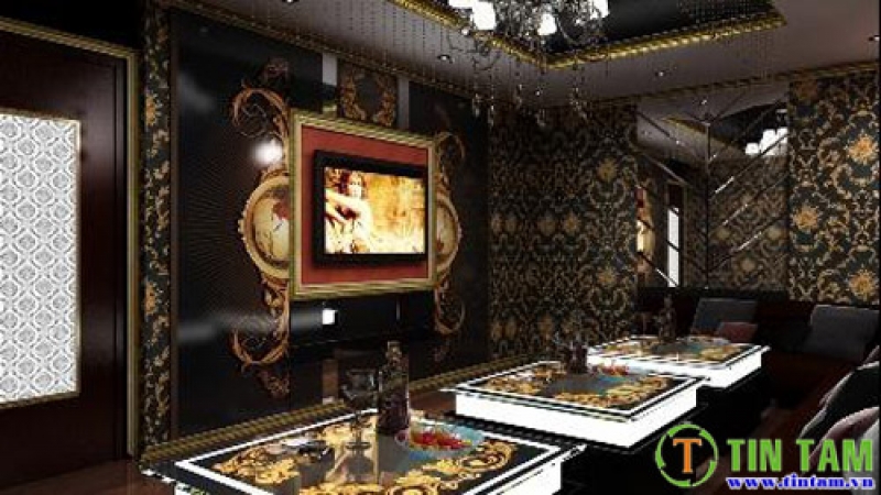Giấy dán tường phòng karaoke q12, ban giay dan tuong quan 12, giấy dán tường tphcm, giấy dán tường đẹp, mẫu giấy dán tường 3d